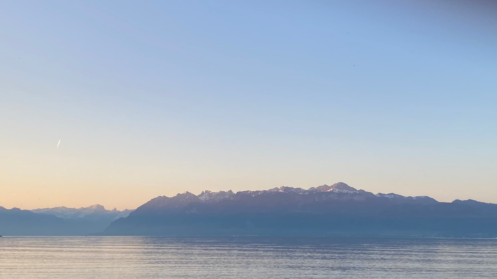 Mountain view near workshop