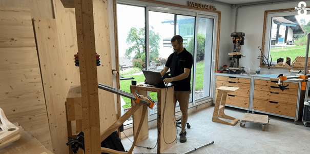 Atelier actuel - vue d’ensemble