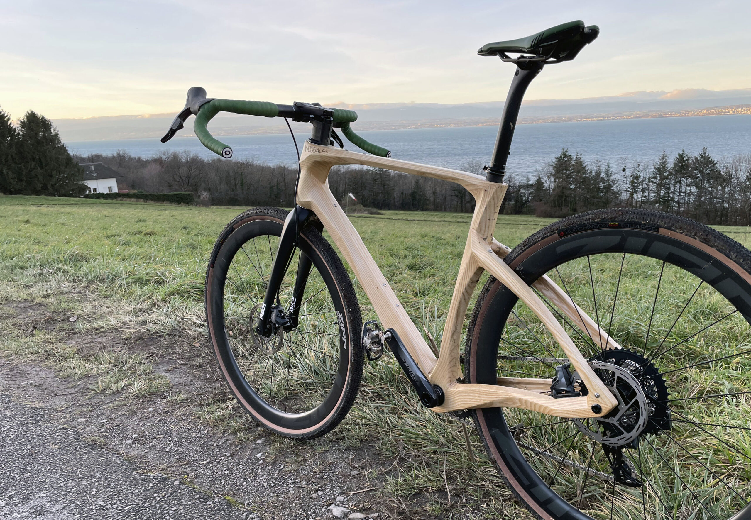 BRANCHY GRAVE WOODEN BIKE